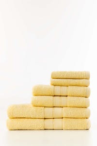 UAE -Vanilla Combed 6 Pcs Towel Set