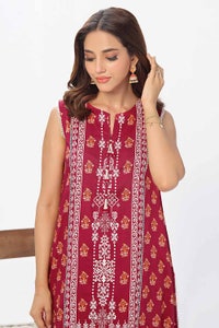 UAE -1 Piece Unstitched Printed Linen Shirt VS-42001