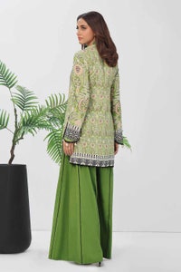 UAE -1 Piece Unstitched Printed Linen Shirt VS-42003