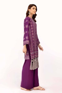 UAE -2 Piece Unstitched Embroidered Cotail Suit VT-42003