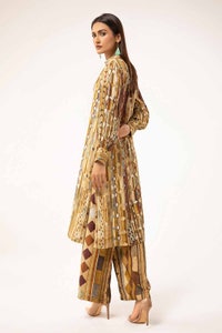 UAE -2 Piece Unstitched Printed Linen Suit VT-42007