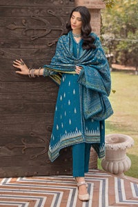 UAE -3PC Karandi Jacquard Unstitched Suit MJ-32071