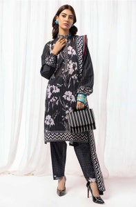 UAE -3PC Lawn Printed Unstitched Suit CL-32456