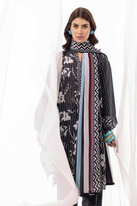 UAE -3PC Lawn Printed Unstitched Suit CL-32456