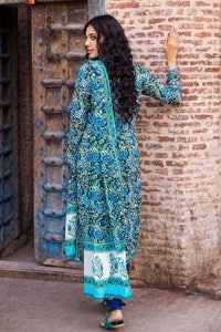 UAE -3PC Lawn Unstitched Printed Suit CL-32237 B
