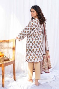 UAE -3PC Printed Lawn Unstitched Suit CL-32519