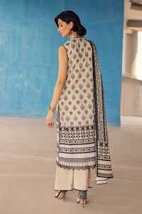 UAE -3PC Embroidered Cambric Unstitched Suit with Digital Printed Lawn Dupatta CBE-32005