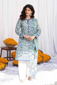 UAE -3PC Lawn Printed Unstitched Suit CL-32483