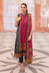 UAE -3PC Khaddar Digital Printed Unstitched Suit K-32004