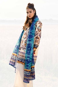 UAE -3PC Unstitched Printed Lawn Suit CL-42237