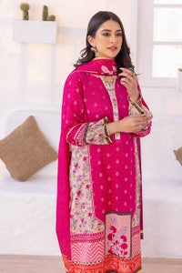 UAE -3PC Lawn Printed Unstitched Suit CL-32432