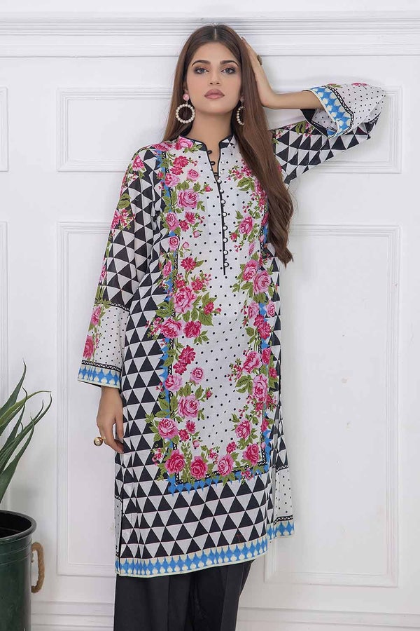 UAE -1PC Lawn Digital Printed Unstitched Shirt SL-32011