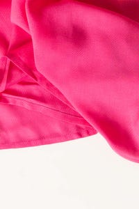 UAE -Hot Pink Blended Solid Scarf WG-SCF-23-101