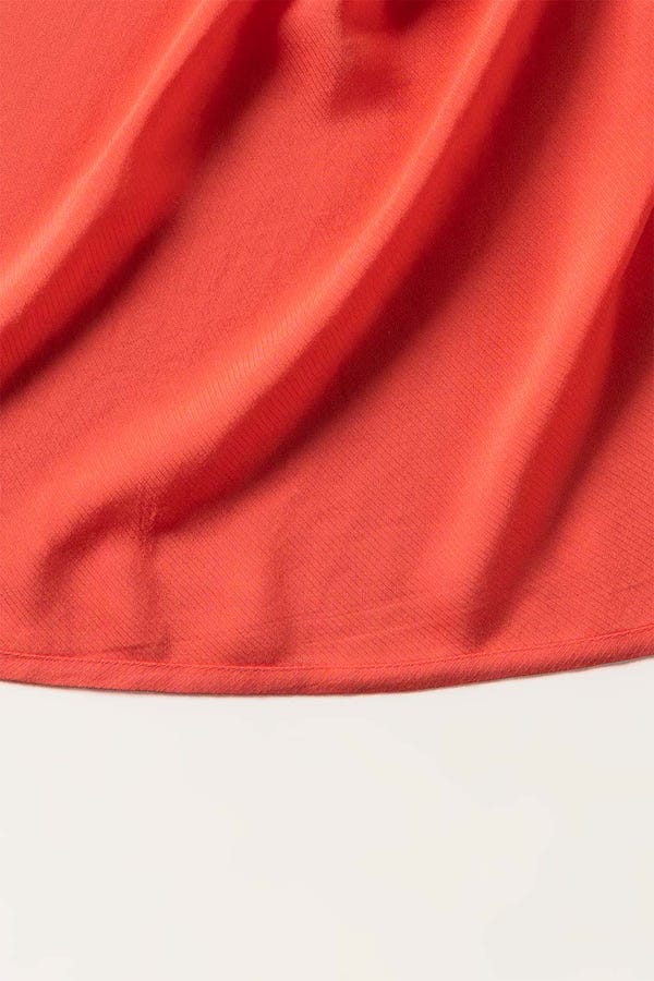 UAE -Coral Blended Solid Scarf WG-SCF-23-103