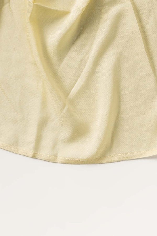 UAE -Cream Blended Solid Scarf WG-SCF-23-105