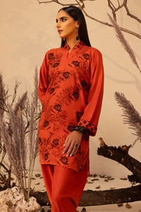 UAE -Acrylic Embroidered Shirt And Trouser WGK-ACW-DE-3236