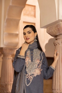 UAE -Ayudia Khaddar Embroidered 3Pcs Suit WGK-AYW-DE-3366