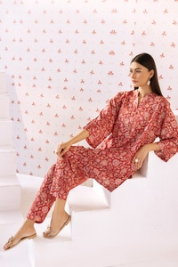 UAE -Ayudia Khaddar Printed Shirt And Trouser WGK-AYW-DP-3195