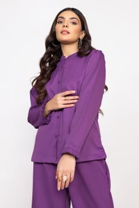 UAE -Studio Collection Dyed Shirt And Trouser WGK-CGS-DY-2201