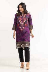 UAE -Charmeuse Silk Printed Shirt WGK-CHS-DP-2534