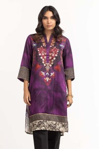 UAE -Charmeuse Silk Printed Shirt WGK-CHS-DP-2534