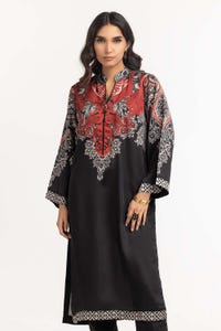 UAE -Charmeuse Silk Printed Shirt WGK-CHS-DP-2535