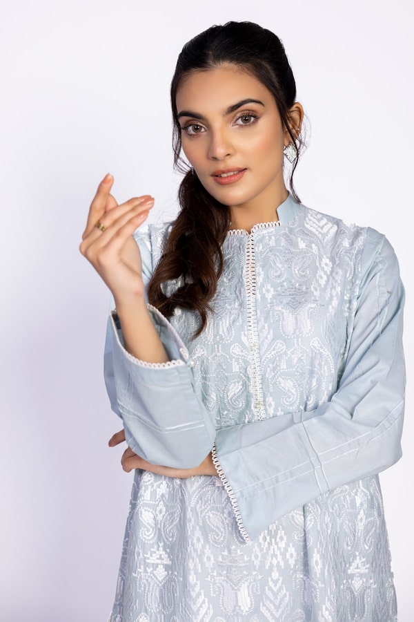 UAE -Cambric Embroidered Shirt WGK-CMS-DE-1213