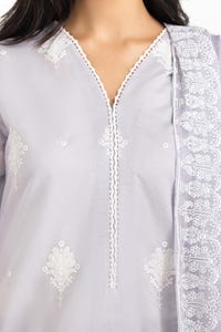 UAE -Needle Craft Cambric Dyed Embroidered Shirt And Trouser With Dupatta WGK-CMS-DE-1633