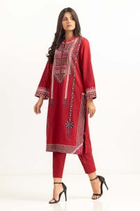 UAE -Cambric Block Printed Shirt And Trouser WGK-CMS-DE-2385