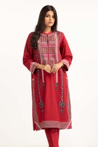 UAE -Cambric Block Printed Shirt And Trouser WGK-CMS-DE-2385