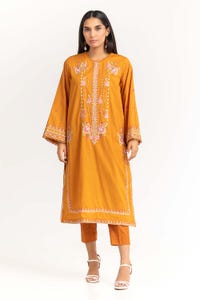 UAE -Cambric Dyed Embroidered Shirt And Trouser WGK-CMS-DE-2801