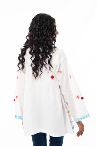 UAE -Cambric Dyed Embroidered Shirt WGK-CMS-DE-861
