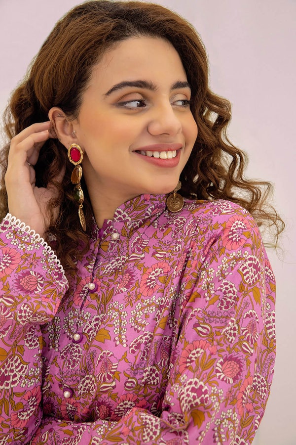 UAE -Har Roz Print Shirt WGK-CMS-DP-1584