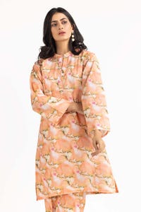 UAE -Printed Melody Lawn Printed Shirt WGK-CMS-DP-2634