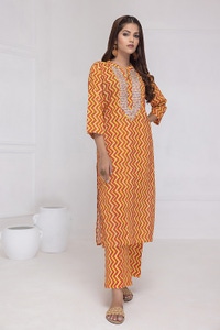 UAE -Lawn Printed Embroidered Shirt WGK-CMS-DP-2639