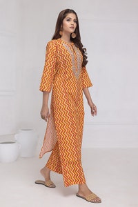 UAE -Lawn Printed Embroidered Shirt WGK-CMS-DP-2639