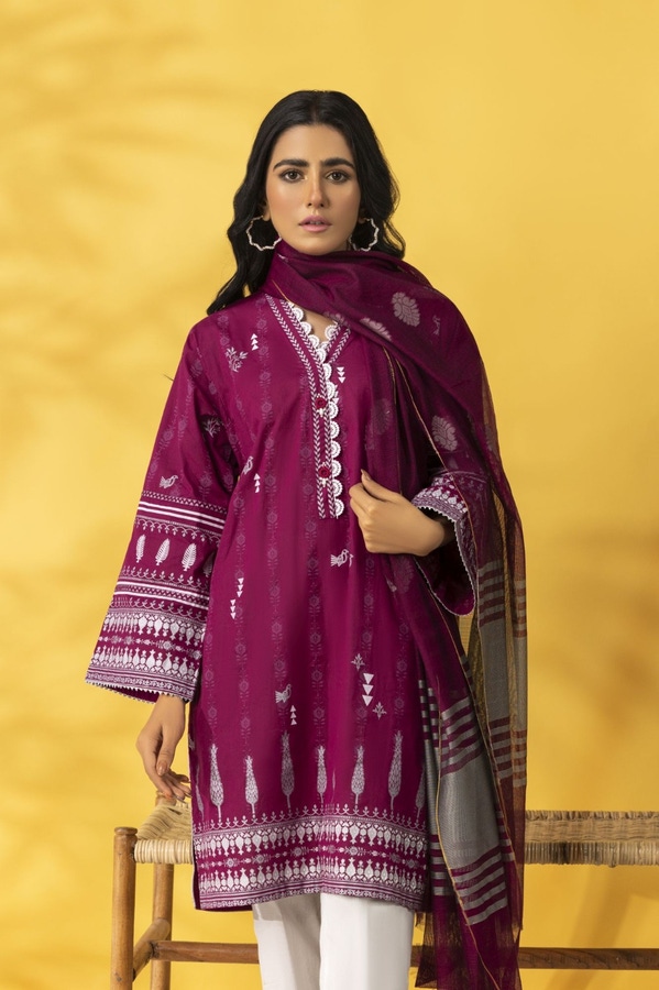 UAE -Ethnic Vibes Block Printed Shirt and Dupatta WGK-CMS-SP-1104