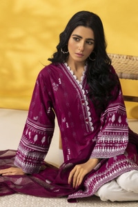 UAE -Ethnic Vibes Block Printed Shirt and Dupatta WGK-CMS-SP-1104
