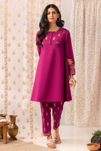 UAE -Husn Ara Block Printed Shirt and Trouser WGK-CMS-SP-1218