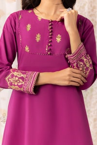 UAE -Husn Ara Block Printed Shirt and Trouser WGK-CMS-SP-1218