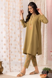 UAE -Husn Ara Block Printed Shirt and Trouser WGK-CMS-SP-1220