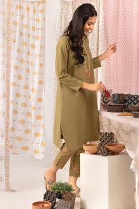 UAE -Husn Ara Block Printed Shirt and Trouser WGK-CMS-SP-1220