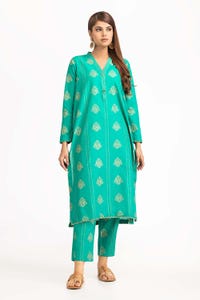 UAE -Lawn Block Print Shirt And Trouser WGK-CMS-SP-2193