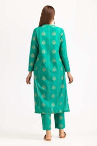 UAE -Lawn Block Print Shirt And Trouser WGK-CMS-SP-2193