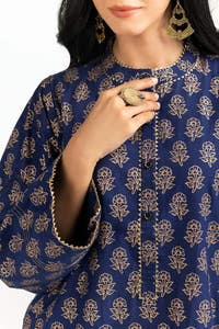 UAE -Lawn Block Print Shirt And Trouser WGK-CMS-SP-2194