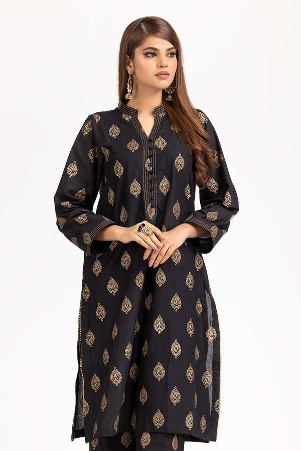 UAE -Lawn Block Print Shirt And Trouser WGK-CMS-SP-2196