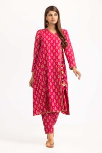 UAE -Lawn Block Print Shirt And Trouser WGK-CMS-SP-2199