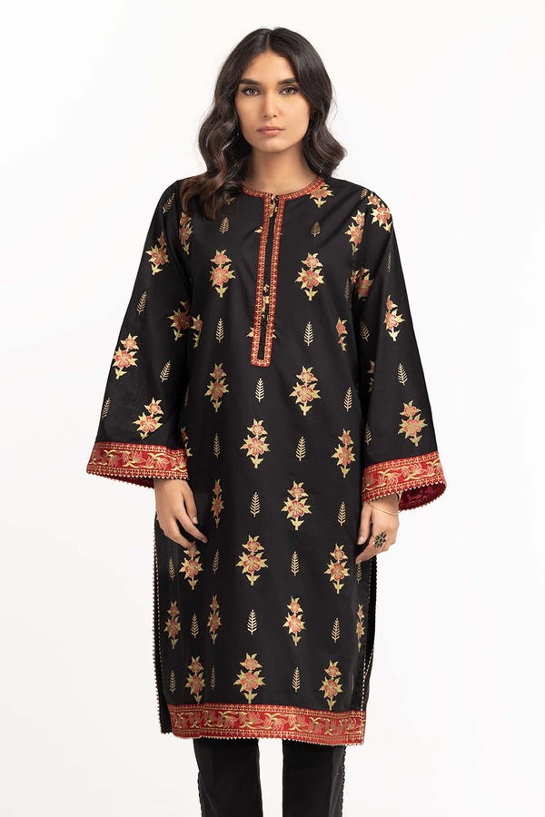 UAE -Lawn Block Printed Shirt WGK-CMS-SP-2383
