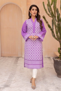 UAE -Cambric Dyed Embroidered Shirt WGK-CMW-DE-1877