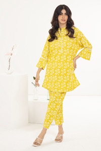 UAE -Cambric Block Printed Shirt And Trouser WGK-CMW-DP-2978